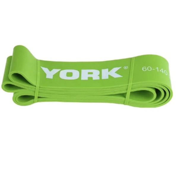 Резинка для фітнесу York 30-65кг - 2080x65x4,5 мм, салатовий