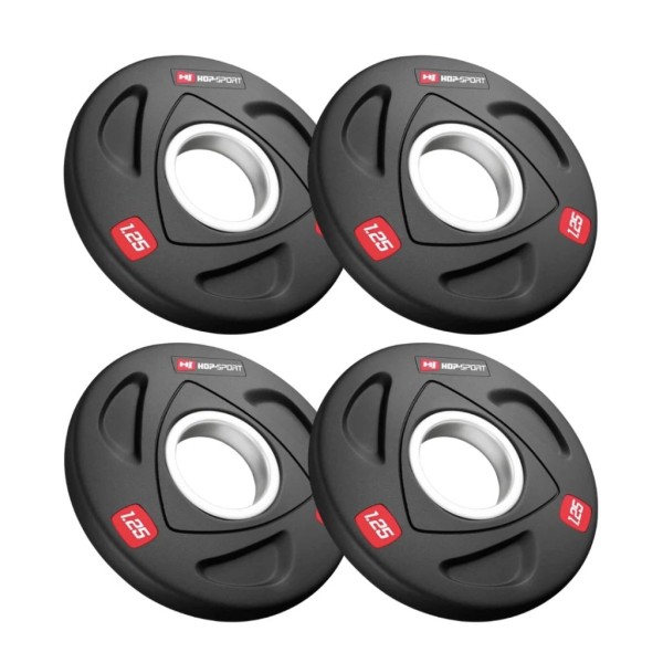 Набір дисків олімпійських Hop-Sport 4 х 1,25кг