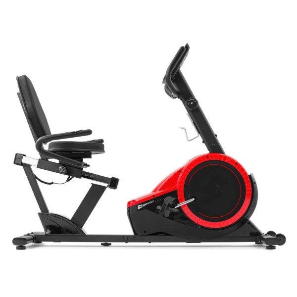 Горизонтальний велотренажер Hop-Sport HS-060L Pulse червоний 2020