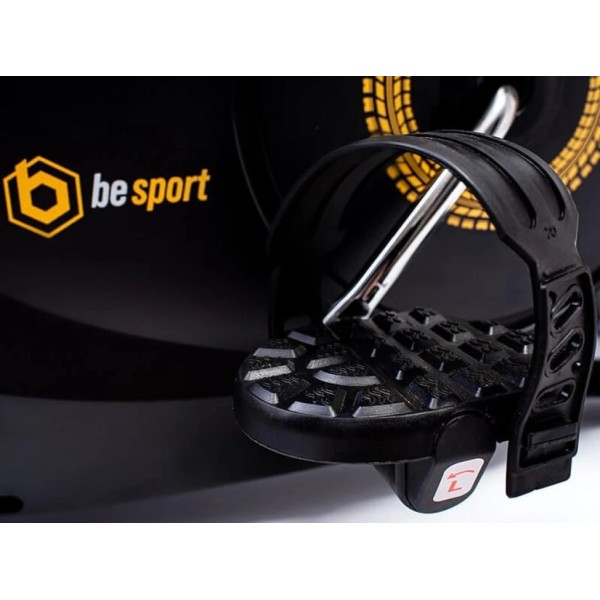 Велотренажер Besport BS-10201B WINNER магнітний чорно-жовтий