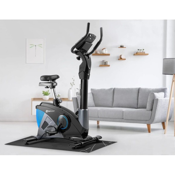 Велотренажер Hop-Sport HS-090H Apollo синій iConsole+ Мат