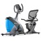 Горизонтальний велотренажер Hop-Sport HS-070L Helix синій iConsole+