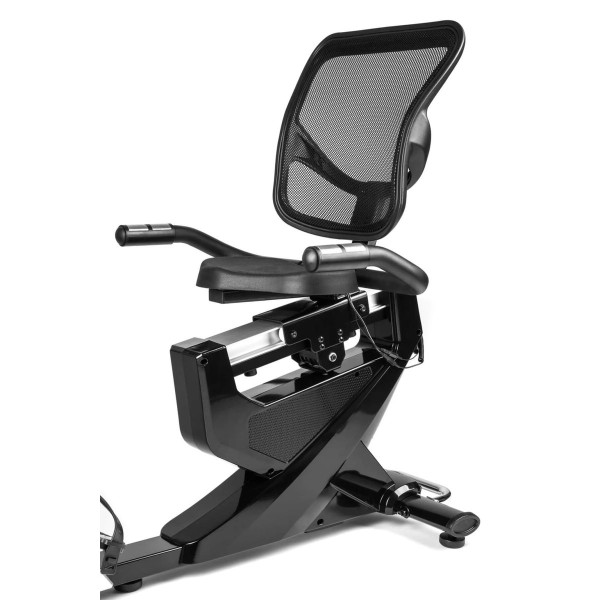 Горизонтальний велотренажер Hop-Sport HS-070L Helix синій iConsole+