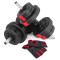 Гантелі Hop-Sport 2х10кг PRO з рукавичками