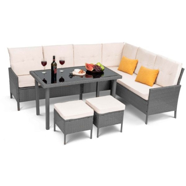 Садові меблі DiVolio VENICE сірі