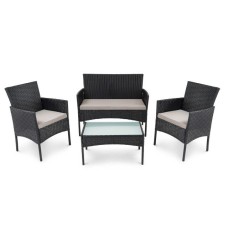 Садові меблі DiVolio PADOVA PRO чорні