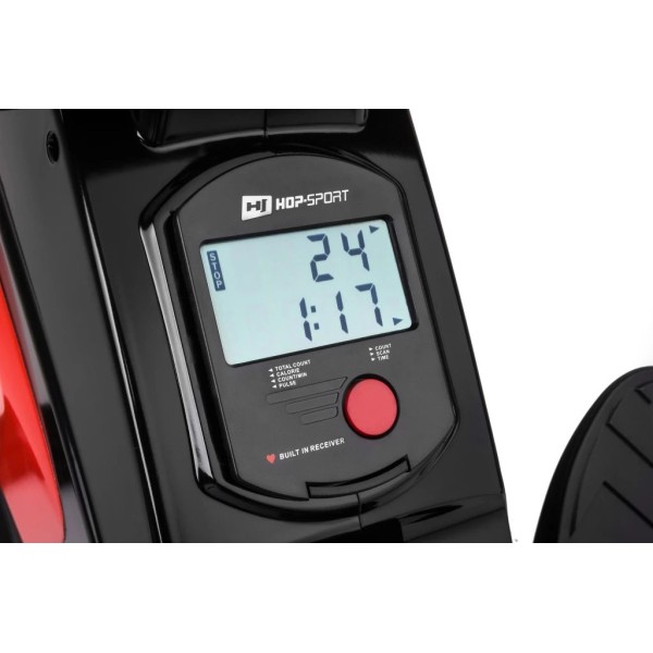 Гребний тренажер Hop-Sport HS-060R Cross червоний