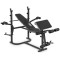 Набір Hop-Sport Premium 75кг з лавою TX-020, штангами та гантелями