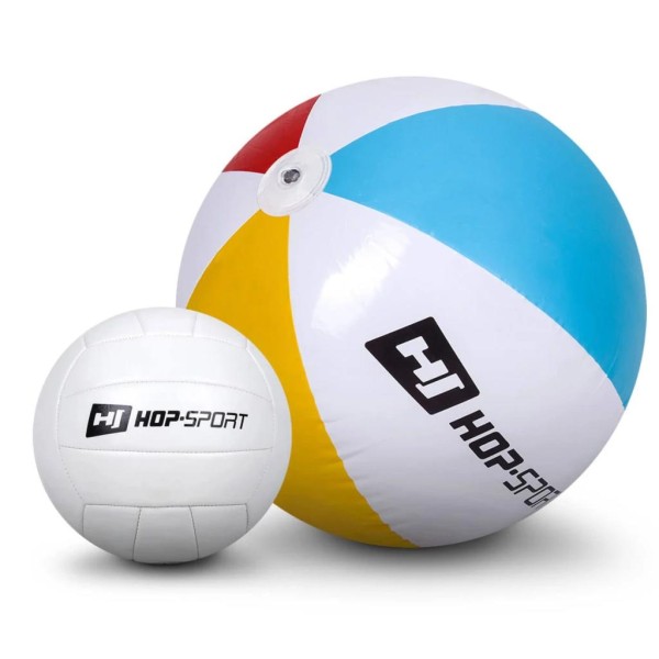 Батут Hop-Sport 10ft (305cm) зелений з внутрішньою сіткою