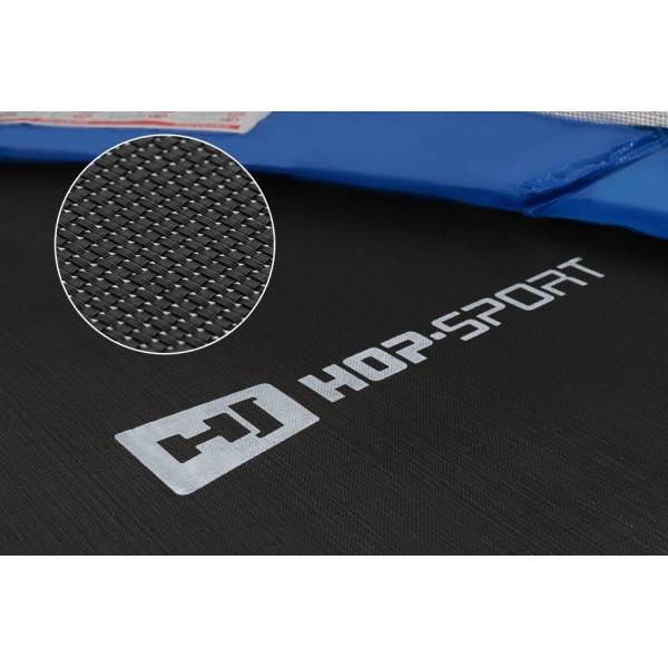 Батут Hop-Sport 10ft (305cm) синій з внутрішньою сіткою