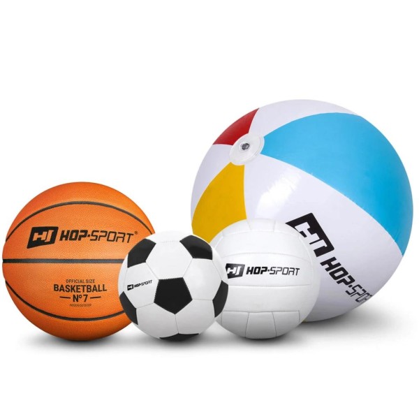 Батут Hop-Sport 16ft (488cm) синій із зовнішньою сіткою