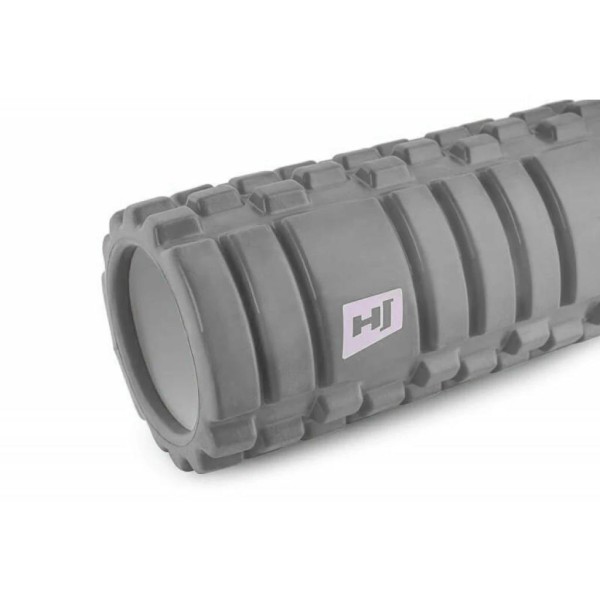 Роллер масажер (валик, ролик) Hop-Sport EVA 33 см HS-A033YG сірий