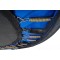 Батут Hop-Sport 8ft (244cm) чорно-синій з внутрішньою сіткою