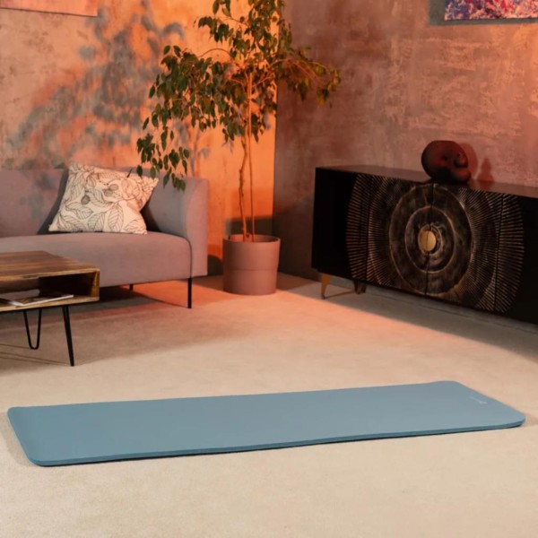 Коврик для йоги Hop-Sport HS-NB010GM NBR 1см світлий морський