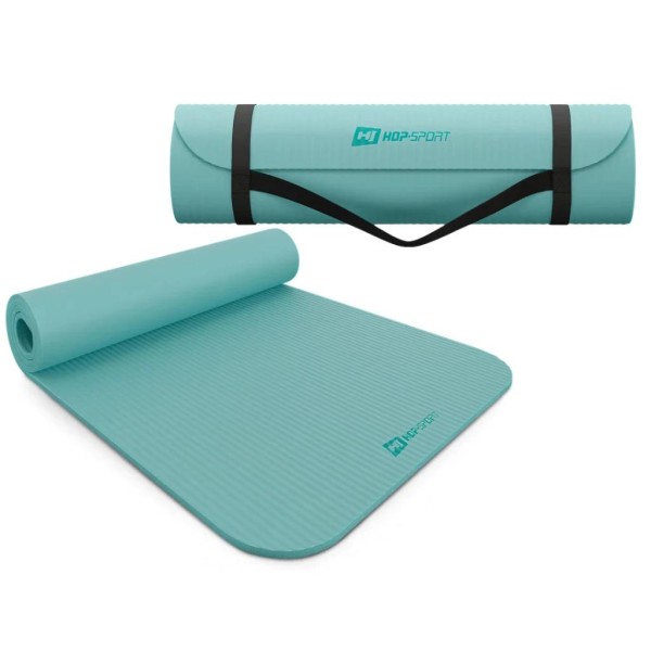 Коврик для йоги Hop-Sport HS-NB015GM NBR 1,5см бірюзовий
