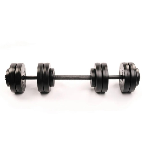 Гантелі Elitum 2х26кг + подовжувач грифа для штанги