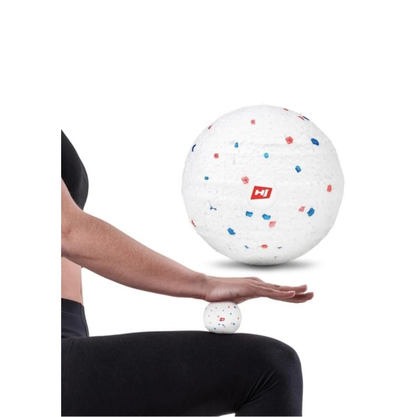 Масажний м'яч EPP 80 мм Hop-Sport HS-P080MB білий