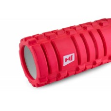 Роллер масажер (валик, ролик) Hop-Sport EVA 33 x 10см HS-A033YG червоний