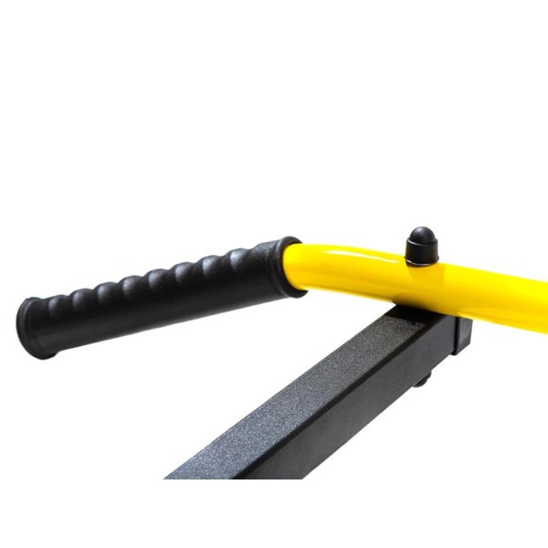Турнік настінний Besport 3 хвата BS-T0004 жовтий