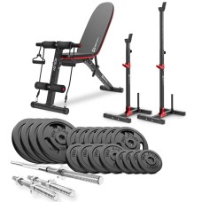 Набір STRONG 99кг з лавкою HS-1030 і стійками 1005L
