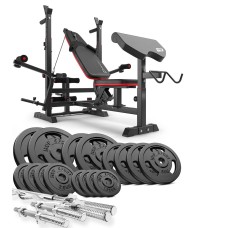 Набір STRONG 106кг з лавкою HS-1075