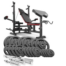Набір STRONG 146кг з лавкою HS-1075