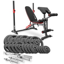 Набір STRONG 146кг з лавкою HS-1095