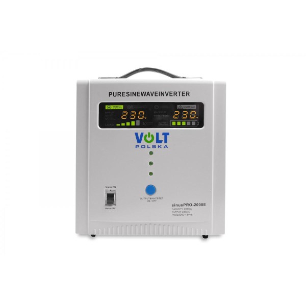 ДБЖ Volt Polska Sinus Pro 2000E 2000VA 12V 1250/2000W
