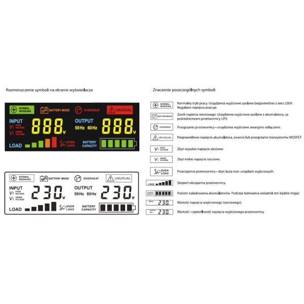 ДБЖ Volt Polska Sinus Pro 3000E 48V 2100/3000W