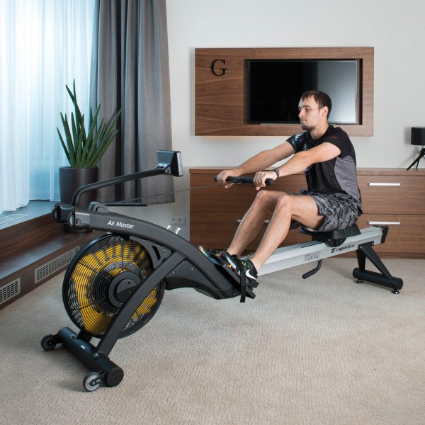 Професійний гребний тренажер inSPORTline Air Master