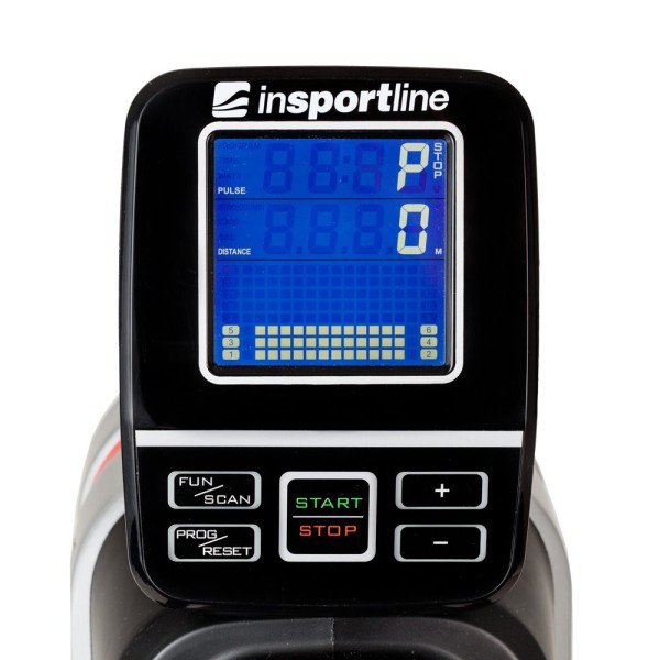 Магнітний гребний тренажер inSPORTline Yukona + нагрудний ремінь