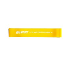 Силова гумова стрічка K-Sport Power Band Mini жовта 
