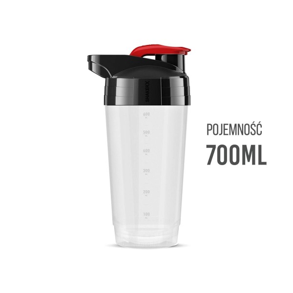 Спортивний шейкер 700 мл Circle technology K-Sport SHK002, білий/прозорий