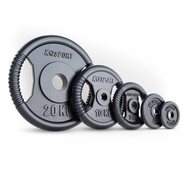 Диск чавунний 1.25кг K-Sport O1.25