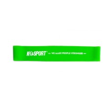 Силова гумова стрічка K-Sport Power Band Mini зелена 