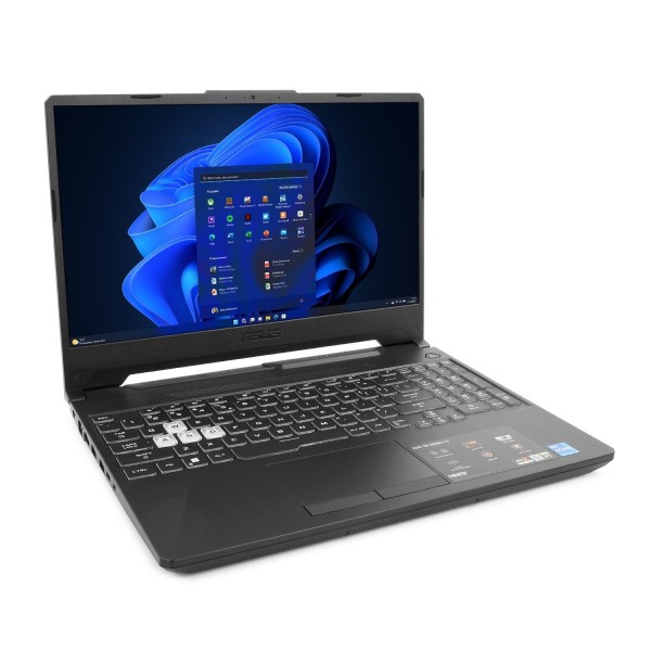 ASUS TUF Gaming F15 FX506HE-HN012W Core i5-11400H | 15,6’’-144 Гц | 32 ГБ | 1 ТБ | W11 | RTX3050Ti | чорний