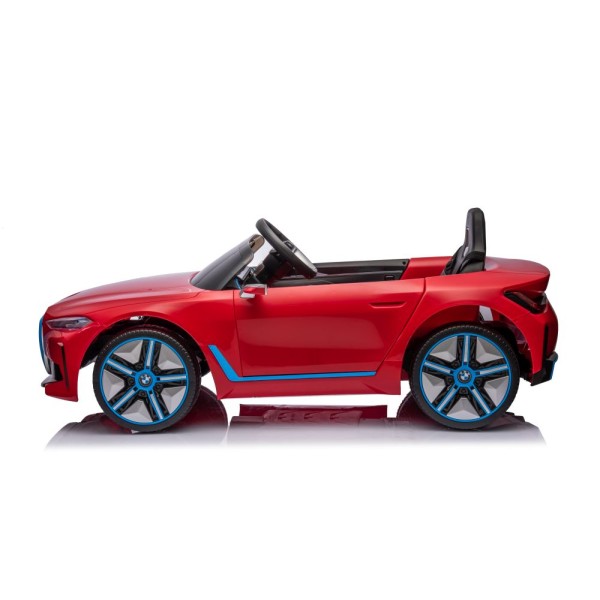 Машинка на акумуляторі Lean Cars BMW I4 червоний 4x4