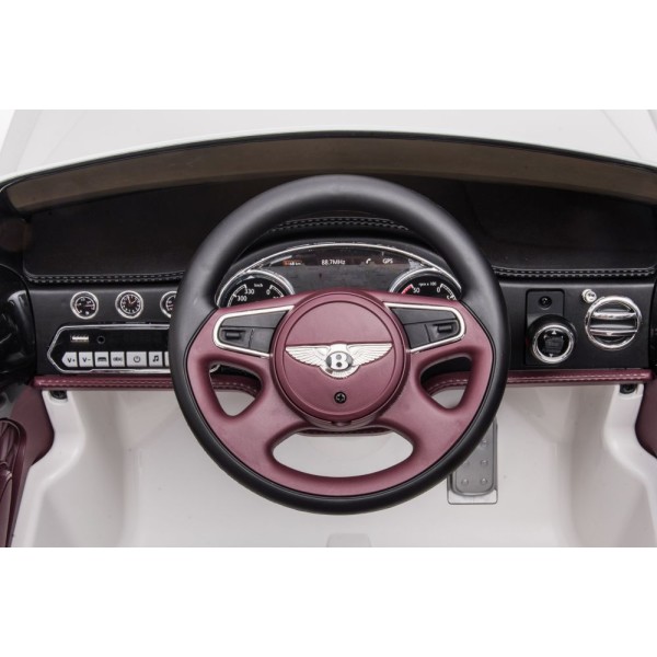 Машинка на акумуляторі Lean Cars Bentley Mulsanne білий