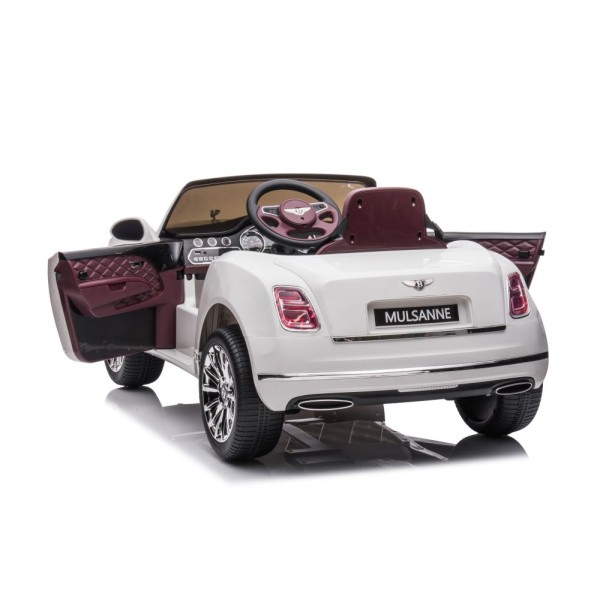 Машинка на акумуляторі Lean Cars Bentley Mulsanne білий