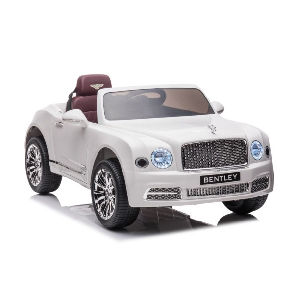 Машинка на акумуляторі Lean Cars Bentley Mulsanne білий
