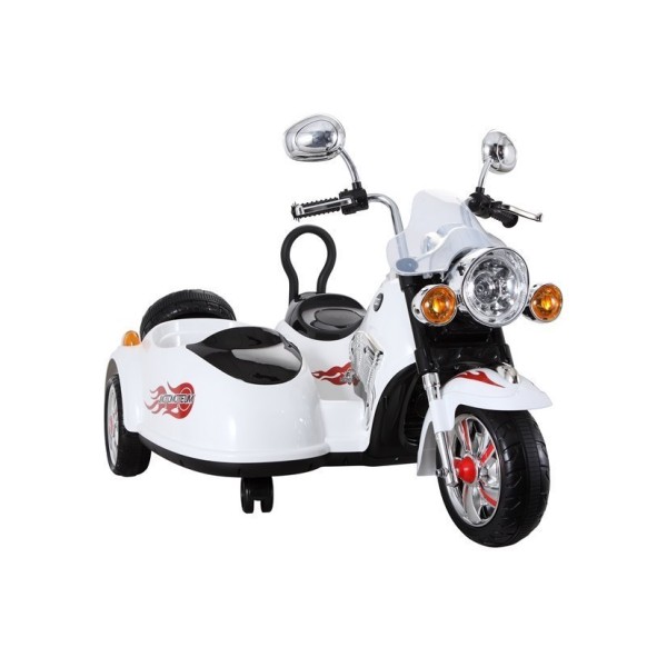 Мотоцикл на акумуляторі Lean Cars SX138 білий