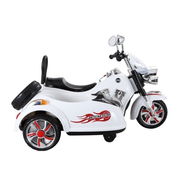 Мотоцикл на акумуляторі Lean Cars SX138 білий