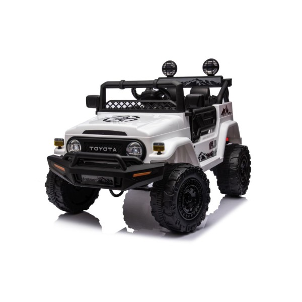 Машинка на акумуляторі Lean Cars Toyota FJ 4x4 білий
