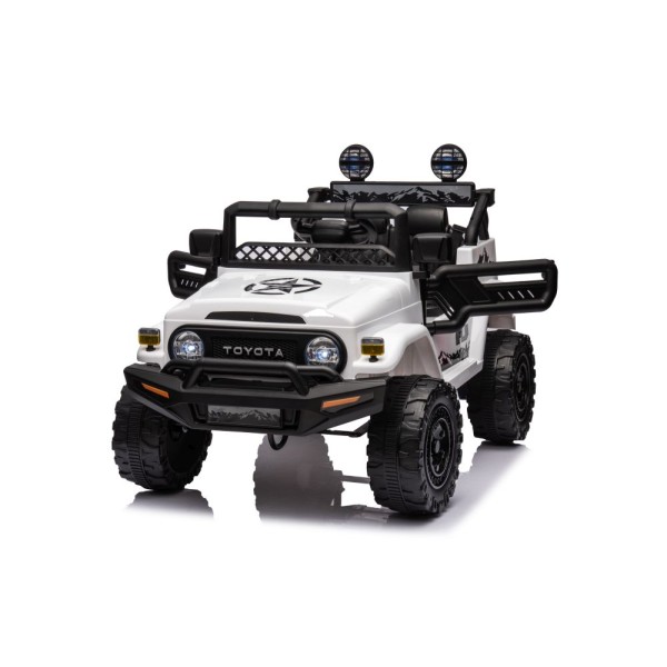 Машинка на акумуляторі Lean Cars Toyota FJ 4x4 білий