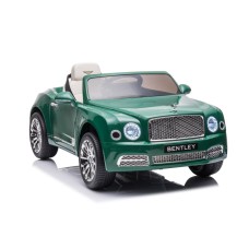 Машинка на акумуляторі Lean Cars Bentley Mulsanne зелений лак (10551)