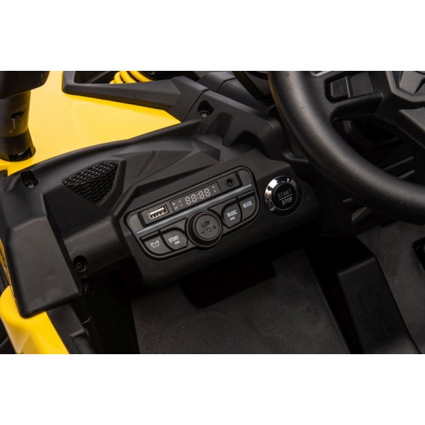 Баггі на акумуляторі Lean Cars Can-am DK-CA003 жовтий