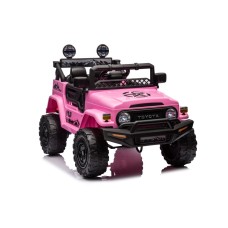 Машинка на акумуляторі Lean Cars Toyota FJ 4x4 рожевий (15766)