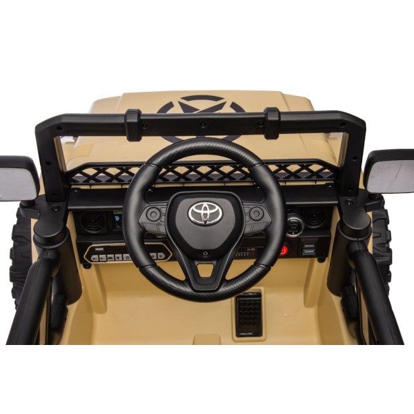 Машинка на акумуляторі Lean Cars Toyota FJ 4x4 хакі