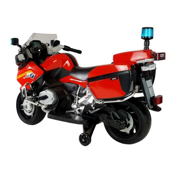 Мотоцикл на акумуляторі Lean Cars BMW R1200 поліцейський червоний