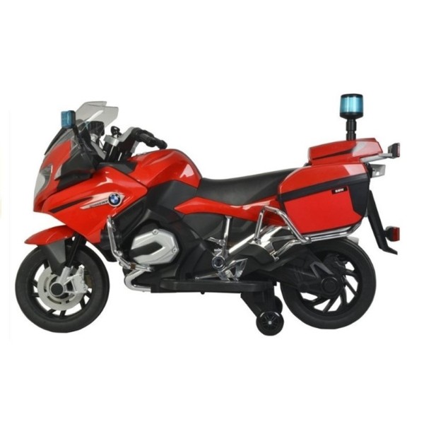 Мотоцикл на акумуляторі Lean Cars BMW R1200 поліцейський червоний